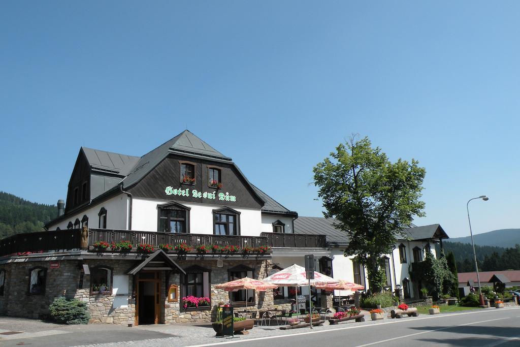 Hotel Lesni Dum Янске Лазне Екстериор снимка